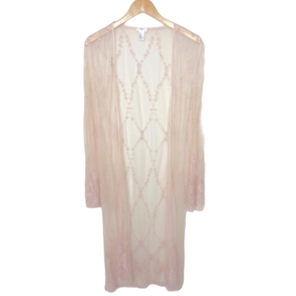 Forever 21 Blush Pink Lace Cover-Up